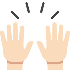 Raising Hands
