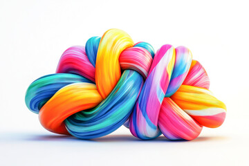 Vibrant Infinity Knot
