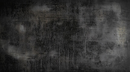 Obraz premium black scratched metal texture