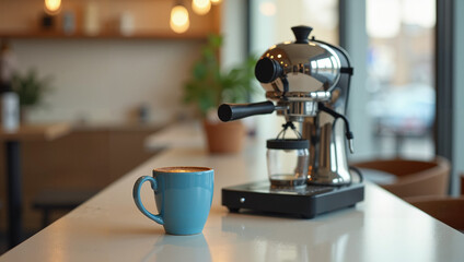 Geyser Coffee Maker Still Life