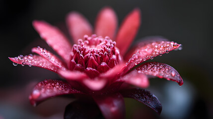 A close-up of a rare tropical flower with intricate petal details.