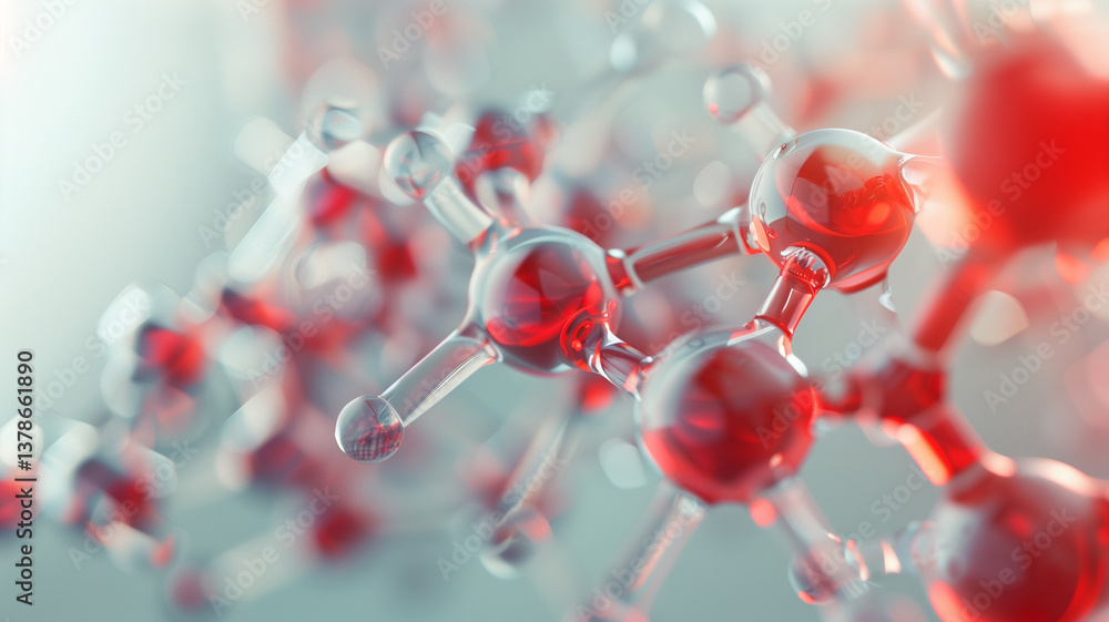 Poster This Advanced synthetic blood composed of nano particles simulating hemoglobin for medical use.
