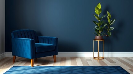 modern living room with sofa