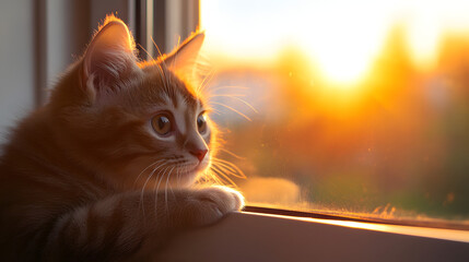 A Dalmatian dog with black spots sitting on the grass, looking around attentively with a curious expression.