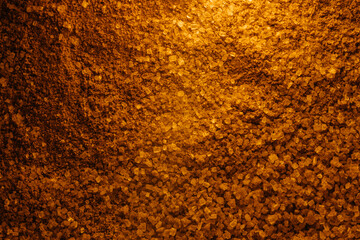 cocoa background texture highlighted on the side for creating presentations and graphic design