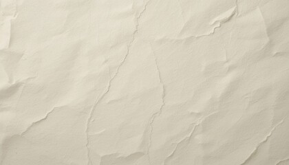 Creamy Textured Background Abstract Beige Paper with Crumpled Surface