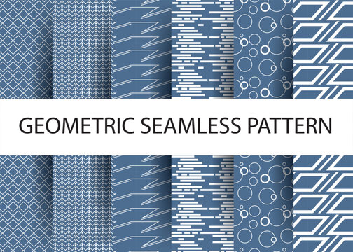 geometric seamless pattern pack