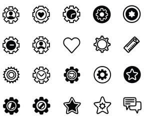 Edit icon set 