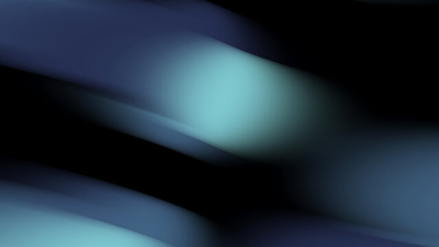 Dynamic abstract light streaks with blue and black gradient background