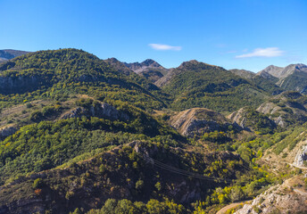 mountain landscape with mountains