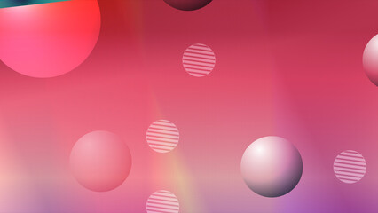 Abstract dark red and red tech geometric background. Modern futuristic background