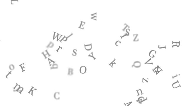 video, 4k, sfondo, lettere, in movimento, caratteri, concetto, parole, scrivere, 