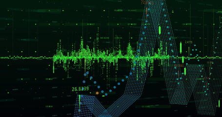 Image of financial data processing
