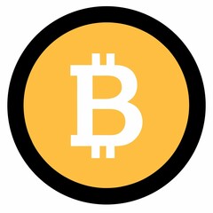 bitcoin coin icon