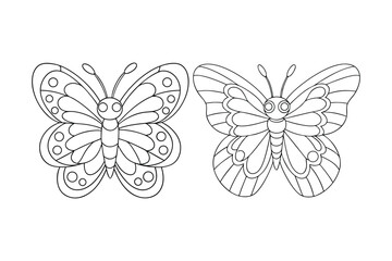 Butterfly Coloring Pages – Fun & Relaxing Coloring Book for All Ages

