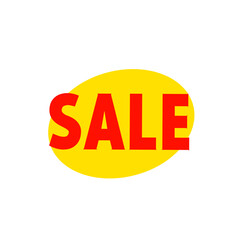 Simple design sale template for business