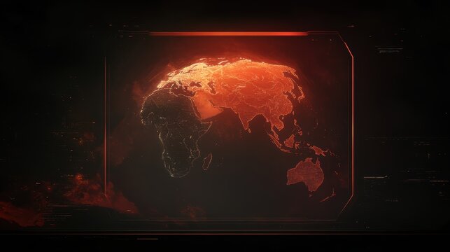 A futuristic government database holding the world's classified information.