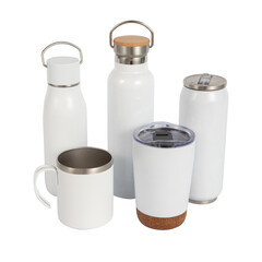 white plastic bottle