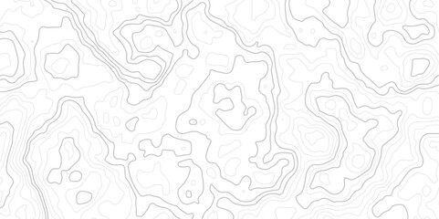 
The stylized height of the topographic map in contour, lines. creative cartography.Black and white landscape geographic pattern.Topography and geography map grid abstract backdrop.