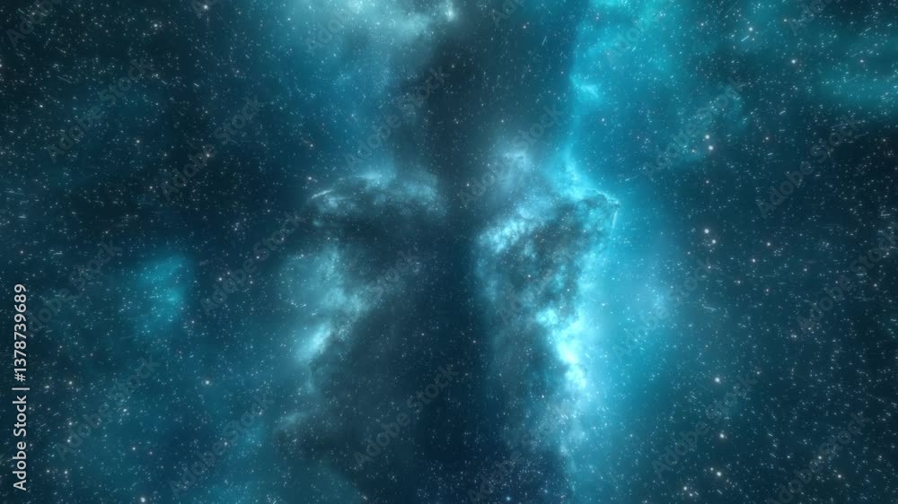 Canvas Prints explore the beauty of a soft space background filled with starlit wonders