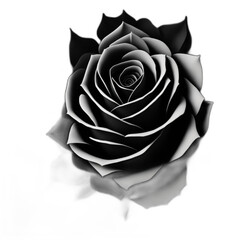 vector illustration of rose
