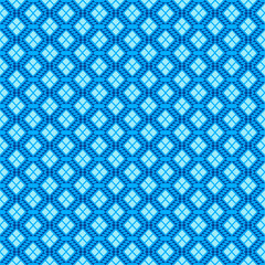 Azure Diamonds: Elegant geometric pattern featuring light blue windowpane diamonds on deep azure background. Perfect for modern home textiles, digital design, and contemporary crafting projects.