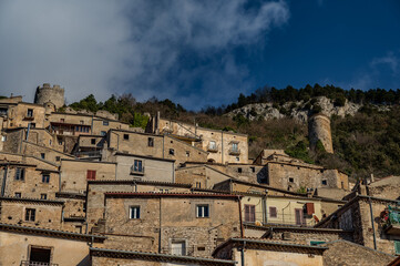 Pesche, Molise. The Ancient Village