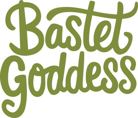 Fototapeta premium Bastet Goddess.