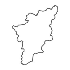 TAMIL NADU map