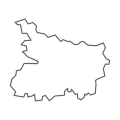 Bihar map 