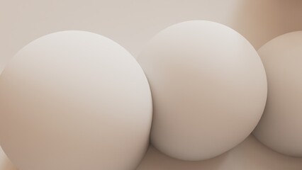 white sphere on white