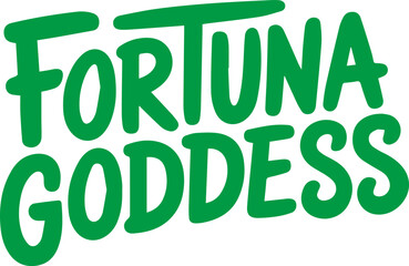 Fototapeta premium Fortuna Goddess.