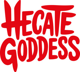 Hecate Goddess.
