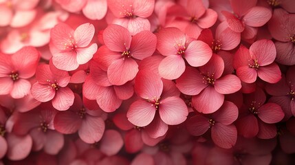 Fototapeta premium Pink Sakura petals in fall are isolated on a blank white background. Set of different realistic flowers of sakura flower petals. Stock image isolated on white background.