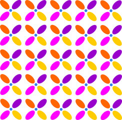 colorful batik pattern