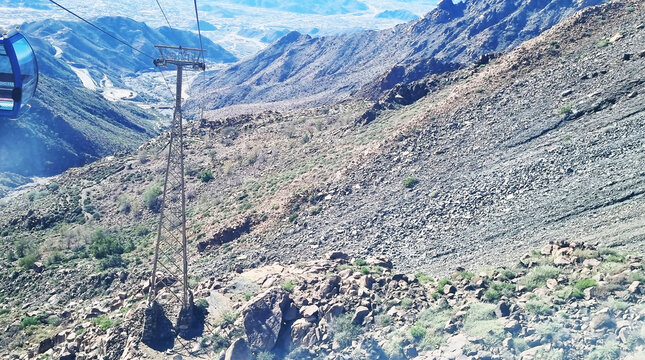 Taif scenery view from Al Hada Cable Car