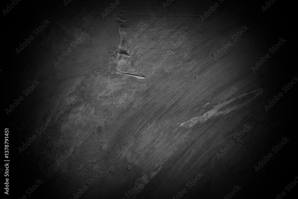 Poster old wall texture smeared engine oil cement dark black gray background abstract grey color design are