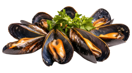 A close-up of a small, black fish on a plate presents an isolated object