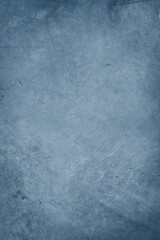 Blue textured vertical concrete wall background