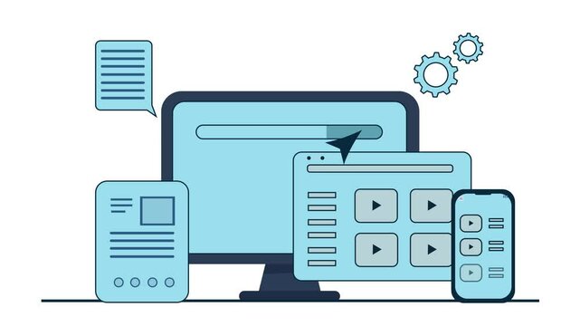 Creating and managing content in multiple formats, including videos and blogs using Responsive Website in all devices. online marketing efforts and Content Creation .