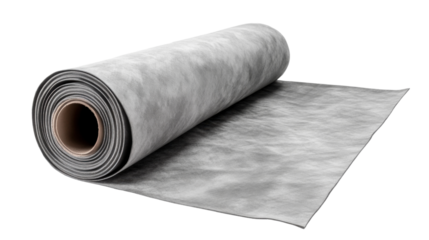 Isolated brown paper roll object