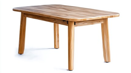 A small wooden table ideal for cozy spaces offering versatile use for dining, work, or decorative displays