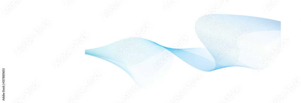 Aufkleber abstract wave element for design. digital frequency track equalizer. stylized line art background. v