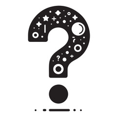 Question mark icon symbol collection on white background.