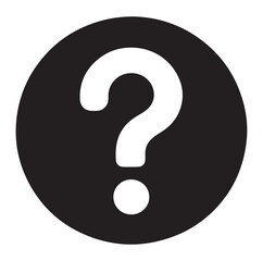 Question mark icon symbol collection on white background.