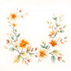 Fototapeta premium bouquet of flowers on a white background