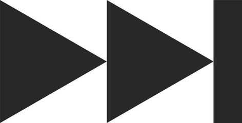 Arrow flat web icon concept