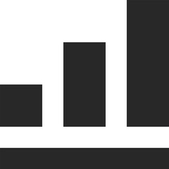 chart flat web icon concept