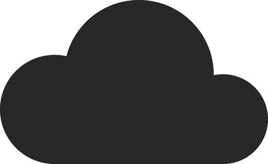 cloud flat web icon concept