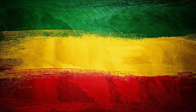 green yellow red brush reggae background